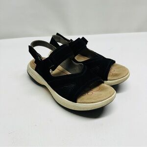 Bionica Black Comfort Walking Sandals size 8